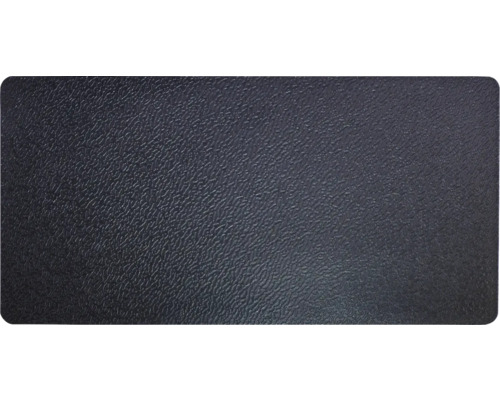 Tapis antidérapant noir avec surface texturée