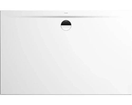 Receveur de douche KALDEWEI SUPERPLAN ZERO Invisible Grip 1520-5 90 x 75 x 2 cm blanc alpin brillant revêtement antidérapant sur toute la surface avec support de receveur 352047981001