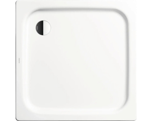 Duschwanne KALDEWEI DUSCHPLAN Invisible Grip 545-1 90 x 90 x 6.5 cm alpinweiß glänzend vollflächige Antirutschbeschichtung 440300011001 Quadratische Duschwanne mit Ablauf