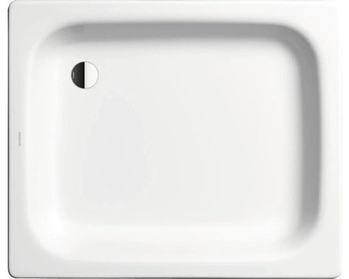 Receveur de douche KALDEWEI SANIDUSCH Invisible Grip 549 90 x 75 x 14 cm blanc alpin brillant revêtement antidérapant sur toute la surface 33160001101