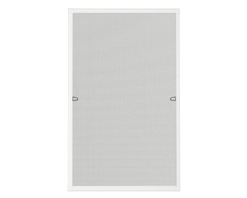 Moustiquaire fenêtre à cadre aluminium sans perçage blanc 130x150 cm-0