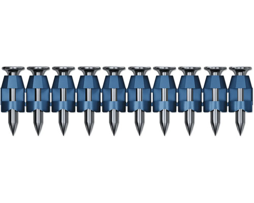 Betonnägel Bosch Professional NB-19 - 2,7x19 mm Magazinierte Nägel für ein Nagelgerät in Reihe