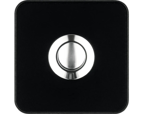 Plaque De Sonnette Acier Inoxydable 86x86mm - Design Minimaliste, Bouton Intégré, Résistant à La Rouille - 3