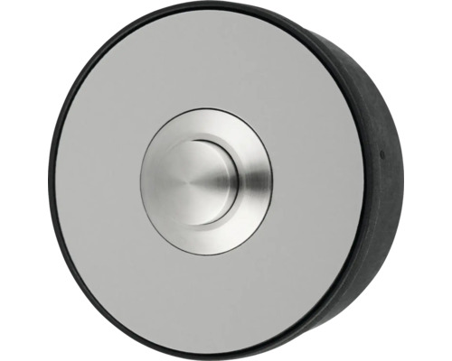 Bouton de sonnette rond en acier inoxydable