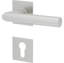 Poignée de porte avec cache-serrure