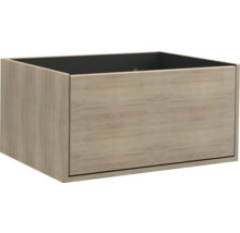 Jungborn Waschtischunterschrank NOVE BxHxT 60 x 30 x 46 cm Frontfarbe tabak eiche matt 55764