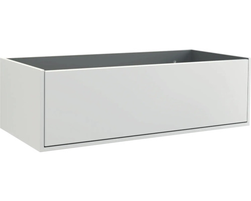 Meuble sous-vasque Jungborn NOVE couleur de façade gris mat 100 x 30 x 46 cm 55771