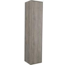 Armoire haute Jungborn NOVE lxhxp 35 x 160 x 35 cm couleur de façade noyer mat 55785