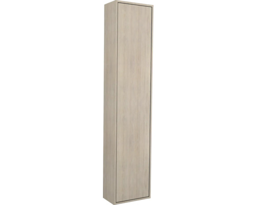 Armoire haute Jungborn NOVE couleur de façade chêne tabac mat 35 x 160 x 20 cm 55788