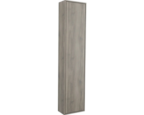 Armoire haute Jungborn NOVE couleur de façade noix mat 35 x 160 x 20 cm 55789