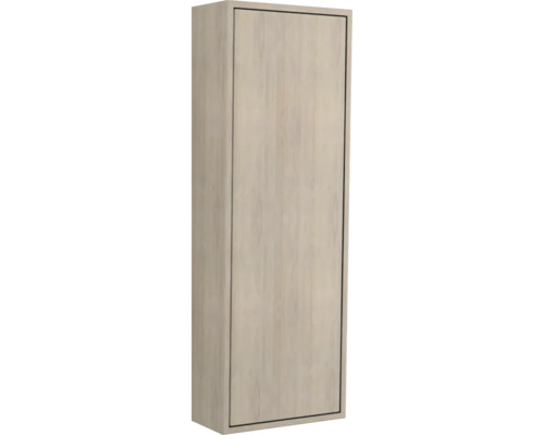 Armoire haute Jungborn NOVE couleur de façade chêne tabac mat 35 x 100 x 20 cm 55796