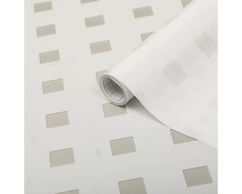 Rolle Dekorfolie mit quadratischem Muster