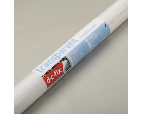 Rolle transparente Selbstklebefolie von d-c-fix