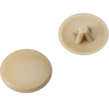 Deux capuchons de recouvrement de meubles en plastique