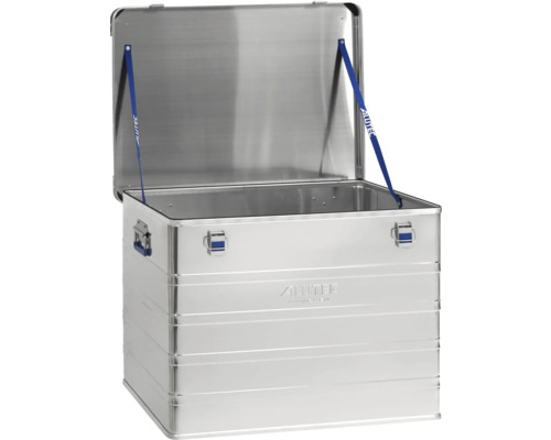 Caisse en aluminium ouverte pour le stockage et le transport