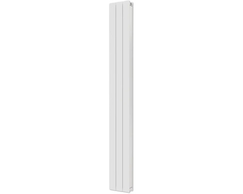 Radiateur design ROTHEIGNER PANEL 2000 x 218 mm blanc raccord en bas au centre