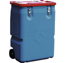 Transportbehälter mit Deckel und Rollen