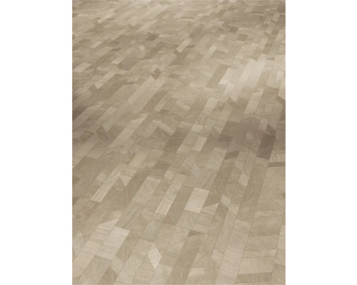 Plancher en bois avec motif de parquet