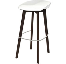 Tabouret de bar avec repose-pieds et siège