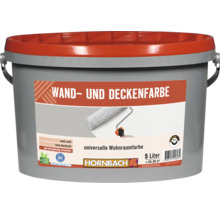 HORNBACH Wand- und Deckenfarbe konservierungsmittelfrei weiß 5 L