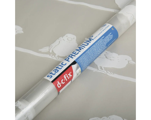 Rolle transparente, statische Fensterfolie mit Vogelmotiven