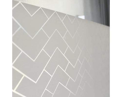 Papier peint avec motif géométrique en zigzag