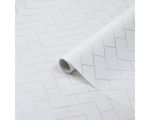 Tapetenrolle mit Ziegelmuster
