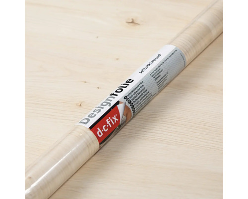 Rouleau de film design autocollant avec aspect bois