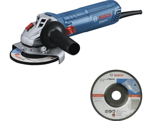 Winkelschleifer Bosch Professional Ø 125 mm 1200 W 220 V inkl. Schleifscheibe Bosch Winkelschleifer und Trennscheibe für Metall