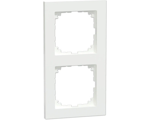 Plaque d'interrupteur Merten MEG4020-3625 2 positions M-Pur blanc actif