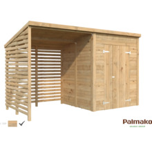 Abri de jardin Palmako Leif avec marron