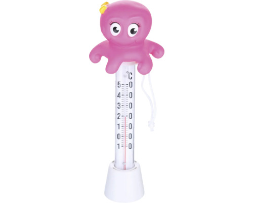 Thermomètre de bain avec motif de poulpe pour mesurer la température