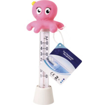Thermomètre de piscine avec motif pieuvre