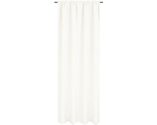 Vorhang mit Universalband Silk off beige 130x280 cm