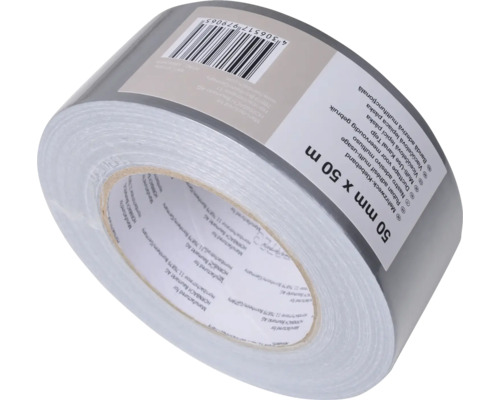 Ruban adhésif toilé gris, 50 mm x 50 m