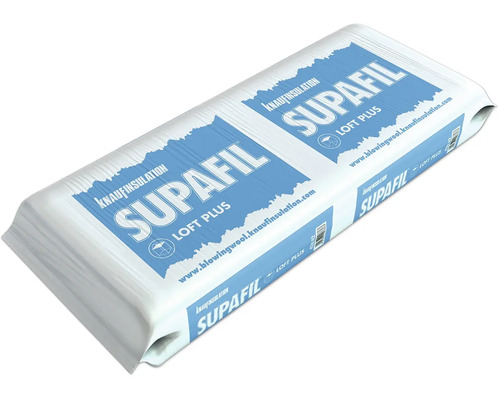 Knauf Insulation Einblasdämmwolle Supafil Loft Plus WLG 035 16,6 kg