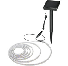 LED-Lichtschlauch mit Solarpanel und Erdspieß