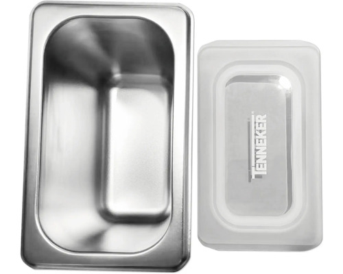 Récipient en acier inoxydable avec couvercle