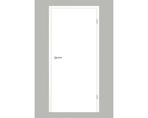 Pertura Zimmertür Yori CPL Design weiß (ähnlich RAL 9003) 73,5 x 198,5 cm Rechts ohne Schlüssellochbohrung Pertura Zimmertür Yori CPL Design weiß (ähnlich RAL 9003) 73,5 x 198,5 cm Rechts ohne Schlüssellochbohrung