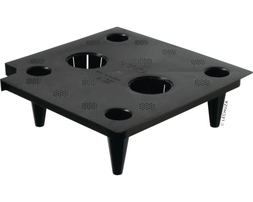 Fond de séparation Lechuza pour Cubico/Cubico Alto/Cube/Trio 40 plastique noir