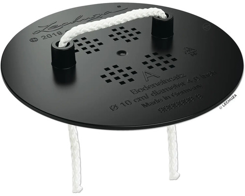 Plaque de plantation Lechuza pour récipients avec système d'arrosage Stick plastique Lechuza Insert de fond avec système d''irrigation pour jardinières, diamètre 10 cm