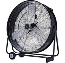 Ventilateur industriel avec roues pour la ventilation de grands espaces