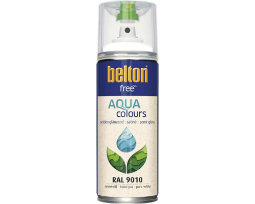 Belton Free Aqua Colours peinture en aérosol satinée