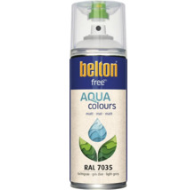 Peinture en bombe aérosol Belton Free PU Ral 7035 gris clair mate 400 ml