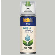 Peinture en bombe aérosol Belton Free PU Ral 7035 gris clair mate 400 ml