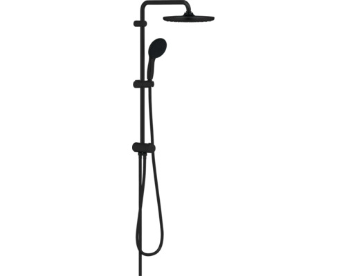 Colonne de douche Grohe Quickfix Vitalio Start System 250 Flex noir mat 266802431