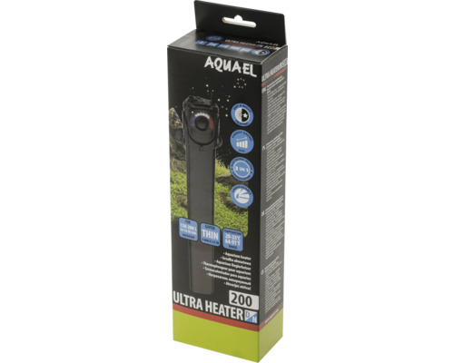 Aquael Ultra Heater 200 dans sa boîte