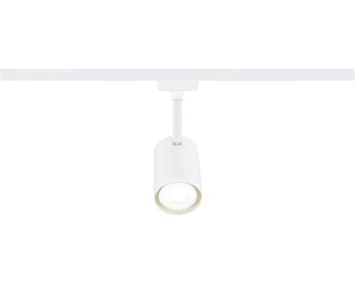 Einzelner LED-Strahler an einer Stromschiene