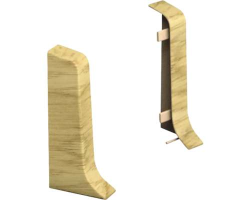 Sockelleisten-Abschluss aus Holz