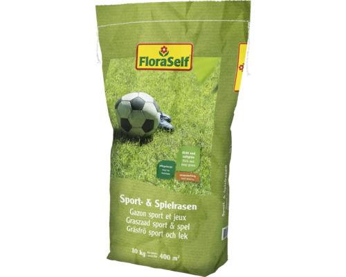 Sportrasen & Spielrasen FloraSelf Rasensamen 10 kg für 400 m²